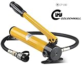 CGOLDENWALL　CP-180手動式油圧ポンプ　ホース付