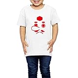 Aries 2歳～６歳子どもＴシャツてんぐ ジュニアＴシャツ キッズＴシャツ White 5-6 Toddler