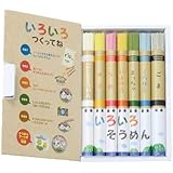 いろいろそうめん 7色麺 子供 景品 お土産 クレヨン風 パーティー