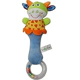 Babyfansベビーキッドソフト動物モデルHandbellハンドルRattles Developmentalトイ