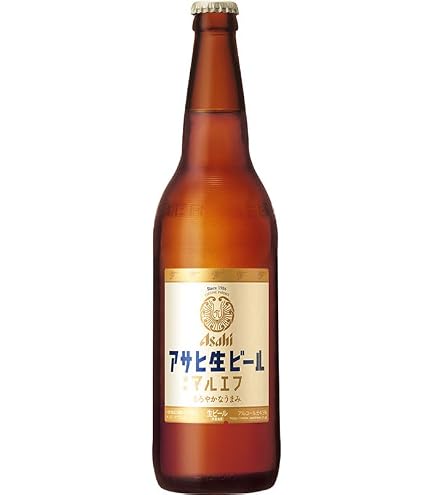 Amazon.co.jp: 瓶ビール アサヒ 生ビール マルエフ 500ml 中瓶 × 12本