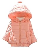 の女の子の赤ちゃんのコットンコート冬暖かいジャケット・アウターウェア