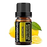GREENSLEEVES レモン エッセンシャルオイル 100％ ピュア精油 ナチュラル ディフューザー用 マッサージ用 アロマ テラピー 10ml