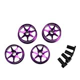 イーグル模型 ミニ四駆用 7スポークホイール中径 #MINI4-W023-PU