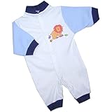 BabyPrem Preemie Baby Romper Playsuitオーバーオール服ブルーライオン1.5 – 7.5lb カラー: ブルー