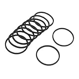 uxcell オイルシールOリング ラバー 26mm ブラック 1.5mm よい代替品 簡単にインストール