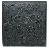 高さ23 " x 23 " W Hopewell Cast Iron Fireback