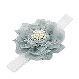 Domybest　ベビー ヘアバンド フラワー　キッズ 子供 カチューシャ 髪飾り ヘアアクセサリー　シフォン 女の子 新生児 赤ちゃん 出産祝い 内祝い お宮参り 誕生日 100日記念 こどもの日 
