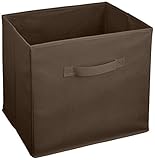 山善(YAMAZEN) A4カラーボックス対応 収納ボックス ブラウン YTC-A4YL(BR)