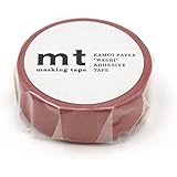 カモ井 mt 1P MT01P520 スモーキーピンク│シール マスキングテープ