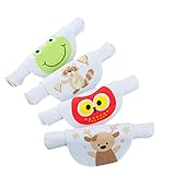 4PCSコットンベビー汗吸収タオル6つの層の汗のウィッキングパッドビブス19 * 39CM-A02