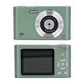 デジタルカメラ デュアルカメラ 48MP Vlog カメラ プロフェッショナル 2.5K 解像度 (緑)
