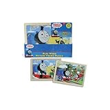 Thomas the Train & Friends Wood Frame 12 Piece Puzzle [並行輸入品]
