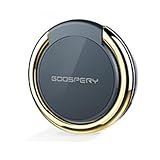 リベロプレイス スマホリング ホルダーリング 落下防止 スタンド機能 Merucury Ring ブラック&ゴールド 750536