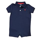 (ポロ ラルフローレン チルドレンズウェア)POLO RALPH LAUREN CHILDRENSWEAR ベビー 男の子 ショートオール Cotton Interlock Polo Shortall