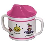 Baby Cie Melamine Sippy Cup with French Words, Princess by Baby Cie