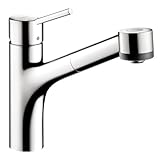 Hansgrohe 06462001 Talis Sキッチン蛇口、クロム