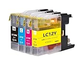 LC12-4PK LC12 LC17 互換インクカートリッジ ブラザー(Brother)用 LC12 インク 4色セット(BK/C/M/Y) 合計4本 対応機種:MFC-J5910CDW、MFC-J710DW、MFC-J955DWN、DCP-J725N、MFC-J705DW、MFC-J960DWN-W、MFC-J710D、MFC-J810DWN、MFC-J860DWN、MFC-J825N等