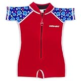 cheekaaboo Wobbieベビー&キッズOne Piece Swimsuit For Boys And Girls , 2 – 8歳 US サイズ: L カラー: レッド