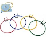 刺しゅう枠 - クロスステッチフープ4点 - クロスステッチ、クラフト、アートニードルワーク用の裁縫道具とアクセサリー、22cm/8.66chen