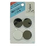 東京防音 天然ゴム 粘着付 スリップノン 丸形 C-332 黒 8個入 Ф28×厚1.5mm