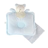 新生児ベビー幼児が枕のタオルでフラットヘッドアンチロールピロー防止