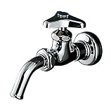 TOTO 横水栓(吐水口回転、節水、送り座付)T200ESNR13C