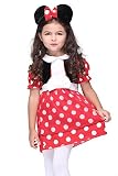 Vivihoo DRESS ベビー・ガールズ US サイズ: Medium カラー: レッド