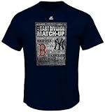 ニューヨーク・ヤンキース/ボストンレッドソックスDivisional Match Up Navyメンズシャツ大人用サイズ L