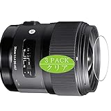 3枚 VacFun フィルム ， シグマ SIGMA 35mm F1.4 DG HSM 向けの 保護フィルム 液晶保護 フィルム 保護 フィルム（非 ガラスフィルム 強化ガラス ガラス ケース カバー ）