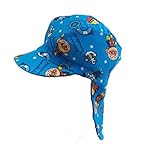 アンパンマン 水泳帽 日よけ布付 スイムキャップ 男児 （TA9835） (48cm-50cm)