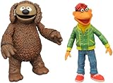 Diamond Select Toys The Muppets Best of Series 1: Scooter & Rowlf アクションフィギュア 2パック マルチカラー