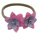 杜屋トヤ　全10種類　10ＰＣ　A17子供、高弾性、ナイロン、花、髪飾り　ヘアバンド