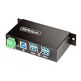 StarTech.com USBハブ/マネージドUSB/USB 3.2 Gen 1 Type-A/4ポート/産業用 5G4AINDRM-USB-A-HUB