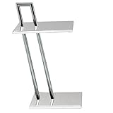 オケショナルスクエアサイドテーブル：ホワイト（イタリア製）