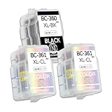 BC-360XL 1個+BC-361XL 2個セット 互換 詰め替えインク インクカートリッジ 360 361 BC-340/341通用 大容量 取扱説明書付き 詰め替え道具付き TS5430 TS5330 インク TS5130S TS5130 MG4230 MG4130 MG3630 MG3530 MG3230 MG3130 MG2130 MX523 MX513 インク【アイエヌシー】