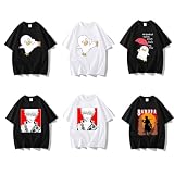 銀魂 半袖 tシャツ 坂田銀時 エリザベス メンズ レディース tシャツ ファッ ション アニメ 萌えグッズ 夏服 丸襟 柔らかい 夏 快適 スポーツシャツ 通勤 通学 日常用 誕生日 プレゼント (02,XXL)