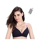 AIKOSHA NETWORK ネイビー 85B ベビー＆マタニティ マタニティブラ & 靴下 のセット商品 授乳ブラ ストラップオープン 簡単授乳 シームレスブラ