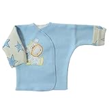 【未熟児】【低出生体重児】【早産児】【NICU】用 ベビー服： 長袖トップス カウスター ミトン袖