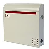 郵便ポスト　メールボックス　郵便受け　壁掛け　大型 大容量　北欧　ポスト 鍵付き　レバー式 Europeanシリーズ 5509BIG