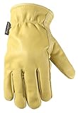 Wells Lamont Leather Work Gloves, Insulated Grain, Extra Large (1116XL) by Wells Lamont