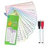 Multiplication Game Cards, Home Learning Aids Cards, Math Equations Division Learning Aids, Dry Erase Math Learning Cards, Multiplication Flash Cards For Kids, Division Game Cards For Kids