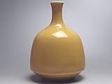 【Ｂ級品】貫入オレンジ　飾り壺(高さ１７９)(商品によって、水漏れします。)