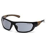 Charhartt Carbondale Safety Sunglasses with Gray Anti-fog Lens [並行輸入品]