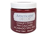Americana Chalky Finish Paint 4oz-Rouge [並行輸入品]