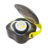 【お徳用 3 セット】 テテオ おしゃぶり 入眠ナビ サイズM スウィートホワイト プチケース付×3セット