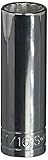 SK Hand Tool 40822 12 Point 11/16-Inch Drive Deep Socket, 1/2-Inch, Chrome by SK Hand Tool