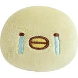 AB38702 すみっコぐらし えもじ～ずぬいぐるみ ぬいぐるみバッジ ぺんぎん？