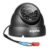 Sannce 720P 1/4" Color CMOS Sensor 1.0 Megapixels AHD / 1280TVL Security Camera, IP66 Weatherproof I