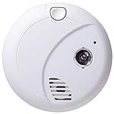 Spy-MAX Security Products Night Guard Invisible IR Smoke Detector Surveillance Camera, Includes Free